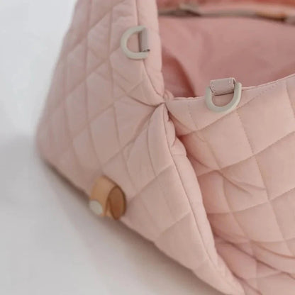 Fluffyheaven | Luxe Honden Reis Draagtas - Roze - #NALANI#
