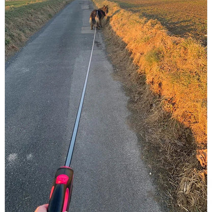 FluffyHeaven | Slimme Lange Honden Riem - Roze - #NALANI#
