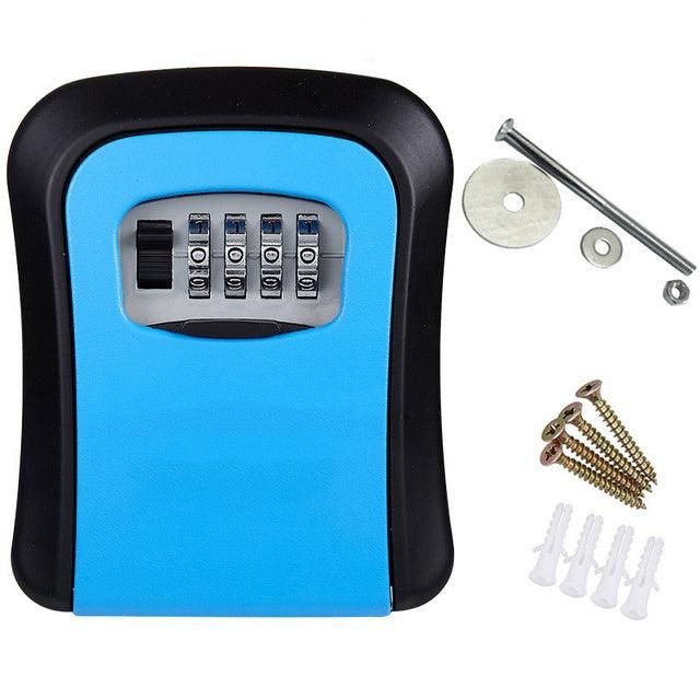 Password Key Box For Digital Security And Secure Storage Blue NALANI
