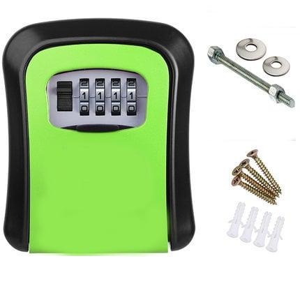 Password Key Box For Digital Security And Secure Storage Green NALANI