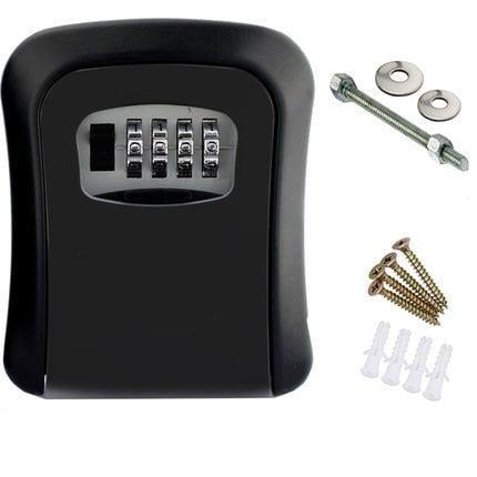 Password Key Box For Digital Security And Secure Storage Black NALANI