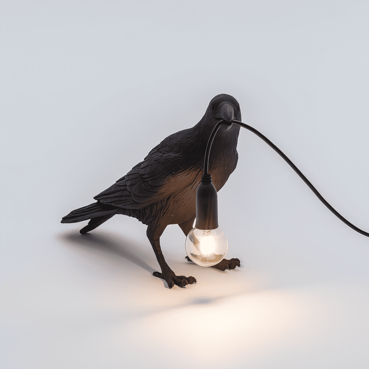 Gothic Raven Lamp Resin Bird - Vintage charm & dark elegance NALANI