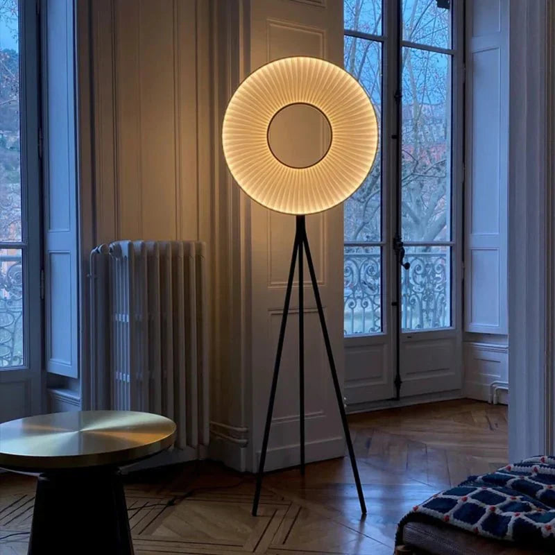 Halo Floor Lamp – Modern Minimalist Lighting NALANI