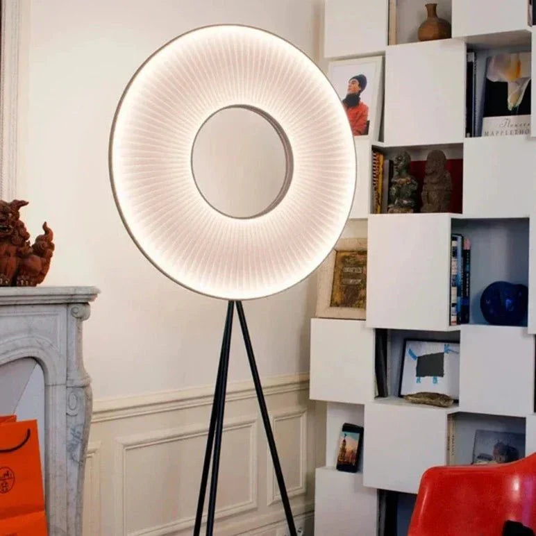 Halo Floor Lamp – Modern Minimalist Lighting NALANI