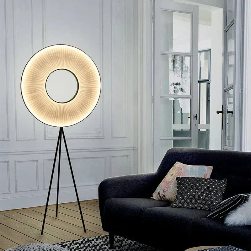 Halo Floor Lamp – Modern Minimalist Lighting NALANI