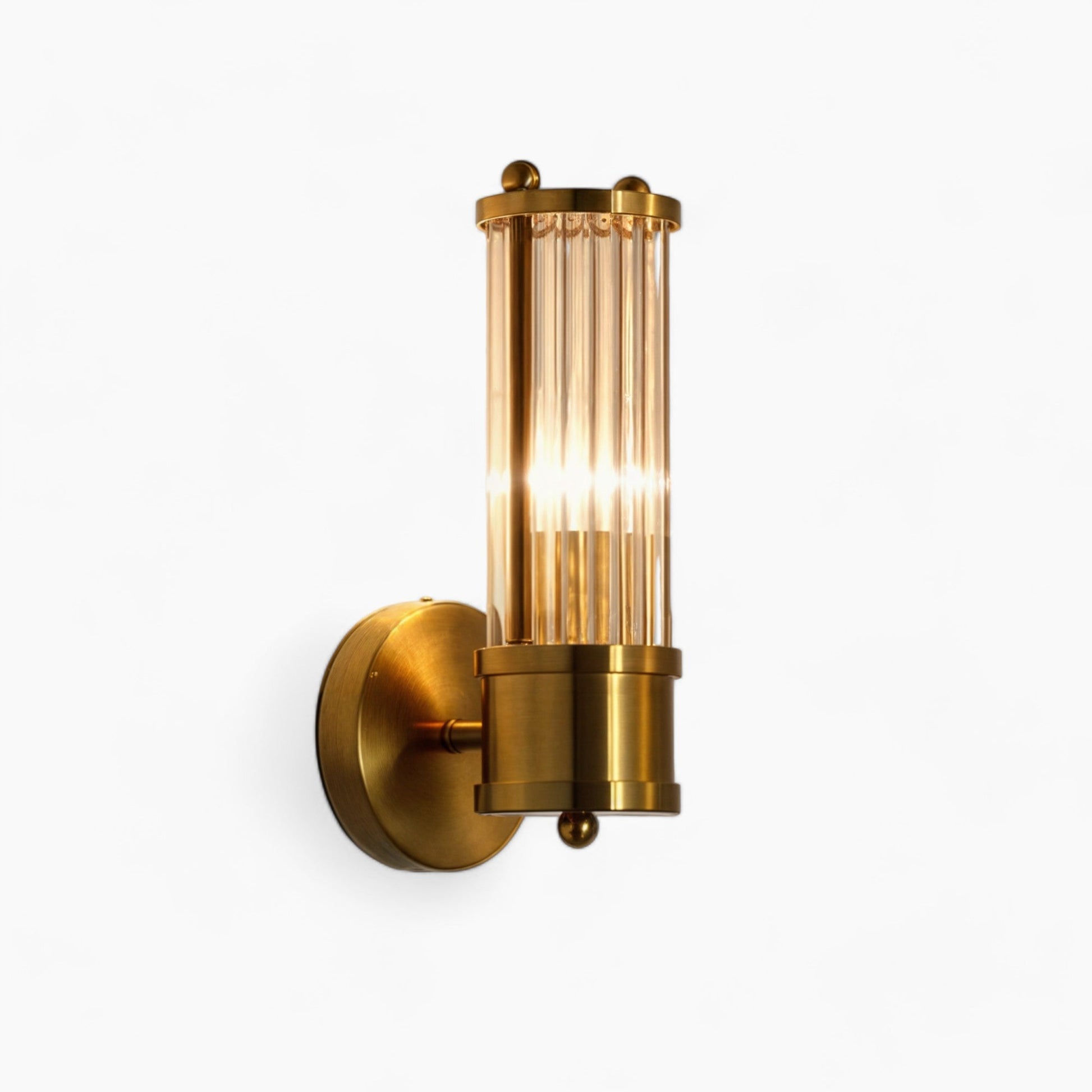 Eclipto | Luxury Gold Bathroom Vanity Wall Lights Crystal Copper CH719 Gold NALANI