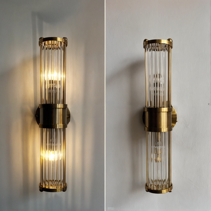 Eclipto | Luxury Gold Bathroom Vanity Wall Lights Crystal Copper CH719 NALANI