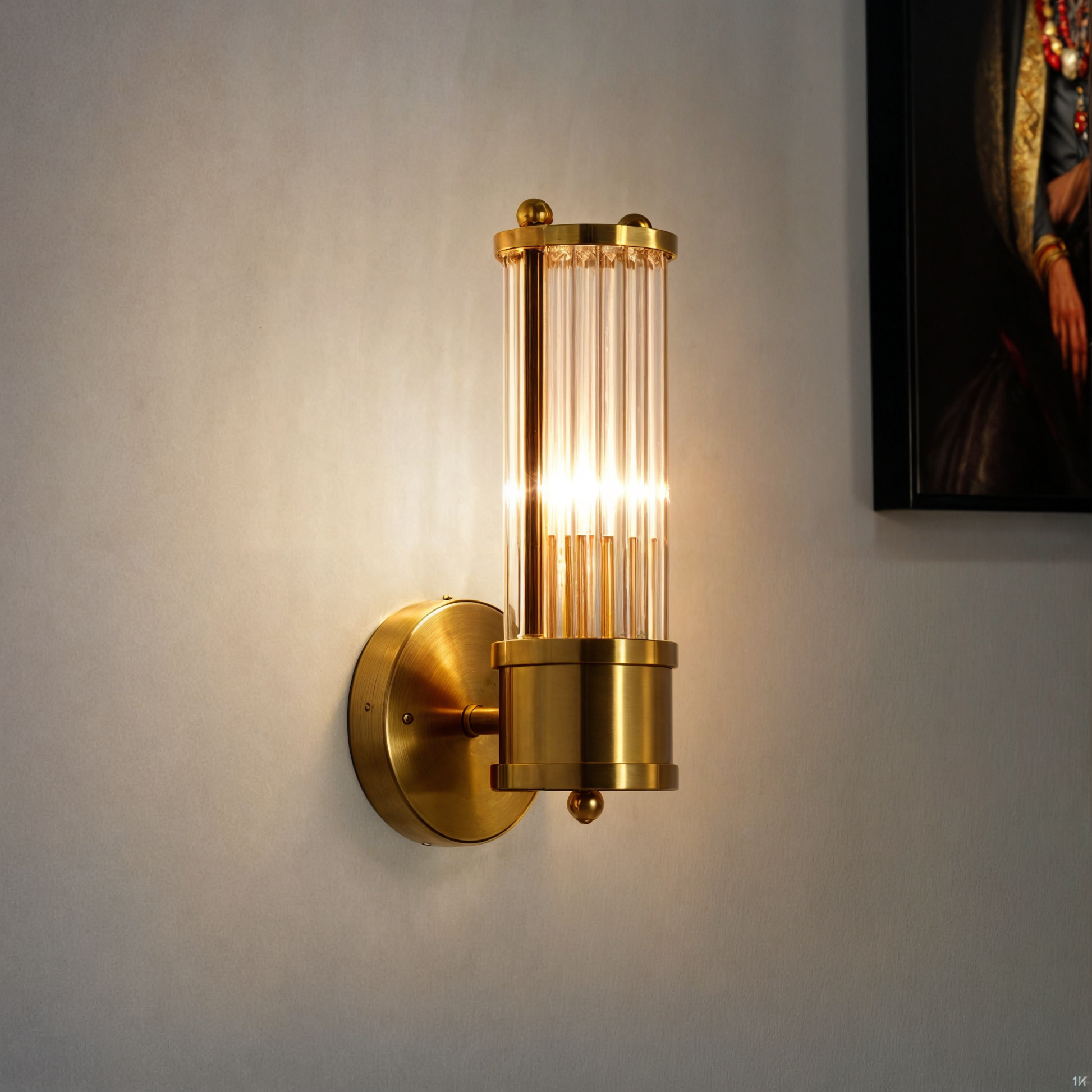 Eclipto | Luxury Gold Bathroom Vanity Wall Lights Crystal Copper CH719 NALANI