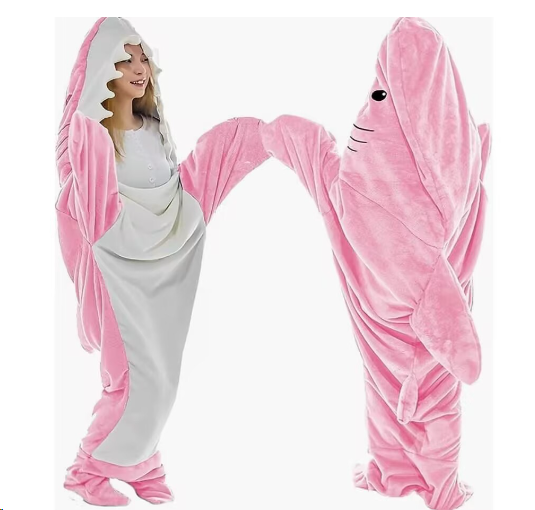 Shark Shaped Cozy Winter Blanket Soft and Trendy Home NALANI