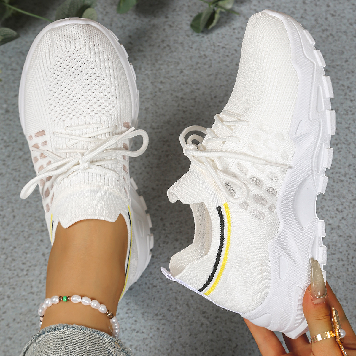 Maica | Orthopedic Sneakers For Comfort And Wide Toe Box With Arch Support And All Day Cushioned Fit