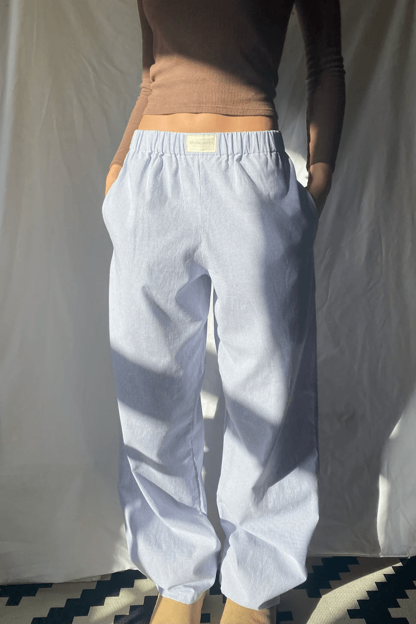 Women's Lounge Yoga Trousers Nalani - Relaxed Fit - Elastic Waistband - Soft & Lightweight
