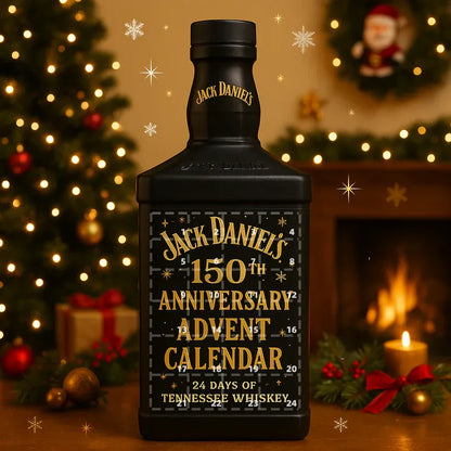 Jack Daniel's 150th Birthday Advent Calendar 24 Whiskey Mini Bottles