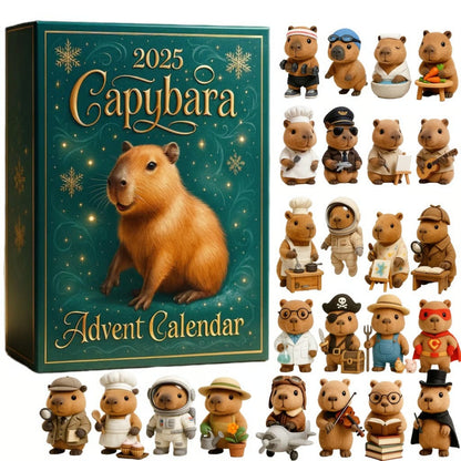 Capybara Advent Calendar 2025 Gift for Christmas Cheer