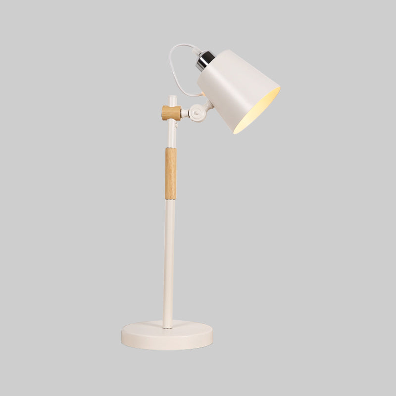 Industrial Metal Table Lamp in Bucket Style for Unique Interiors NALANI