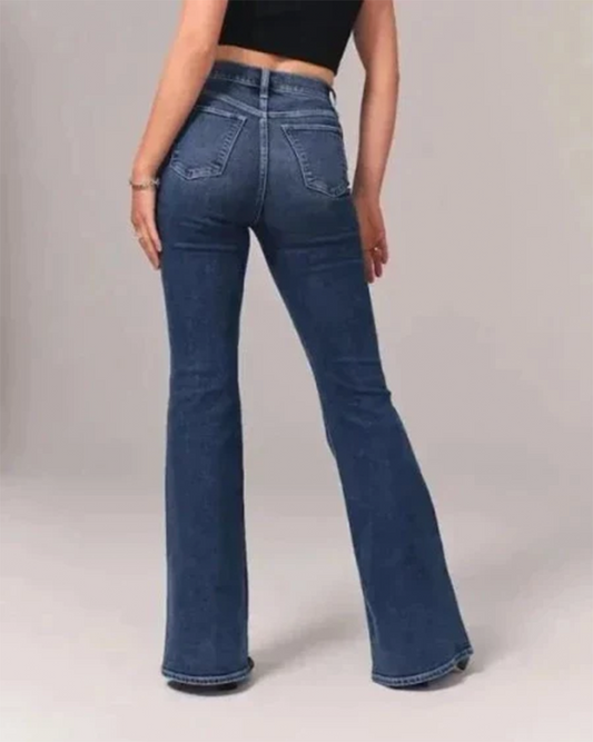 Facolli | Women's flared high-waisted jeans