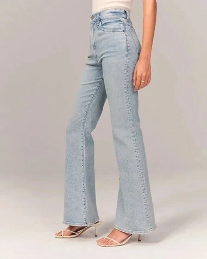 Facolli | Women's flared high-waisted jeans