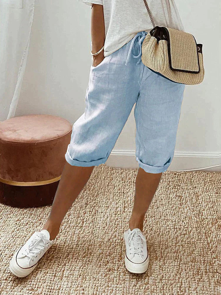 EMMA | Cotton Women’s Pants Relaxed Fit For Everyday Comfort