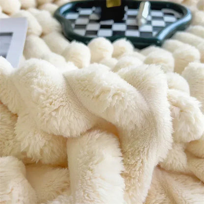 Soft Plush Maxi Winter Blanket Cozy Warm Throw For Couch NALANI