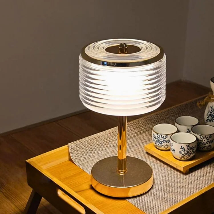 LED Ring Table Lamp with Elegant Design for Home Decor NALANI