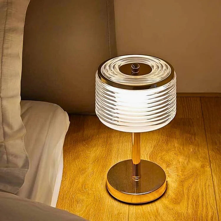 LED Ring Table Lamp with Elegant Design for Home Decor NALANI