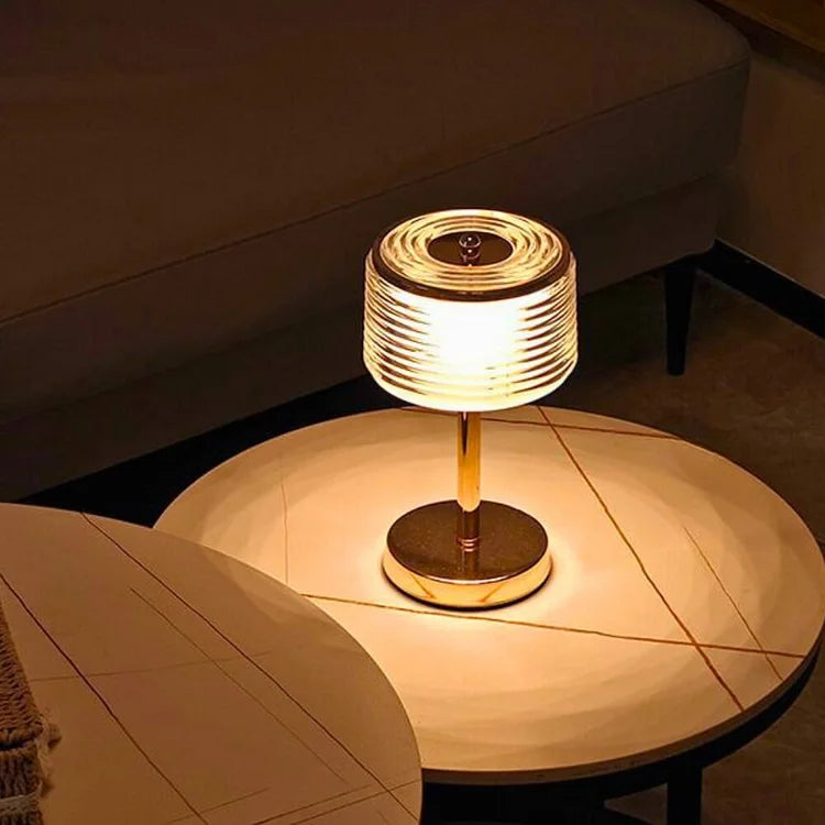 LED Ring Table Lamp with Elegant Design for Home Decor NALANI