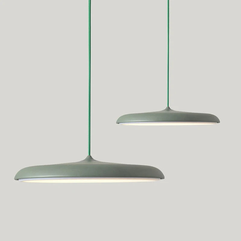 L’Esthétiq | Decor Cover Pendant Light for Modern Dining and Living Spaces Green Ø25 cm NALANI