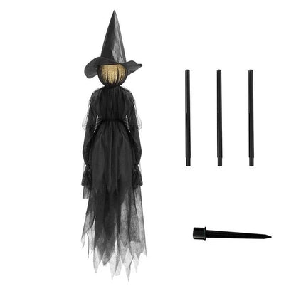 Illuminated Halloween Witch Staffs for Spooky Decorations NaLani