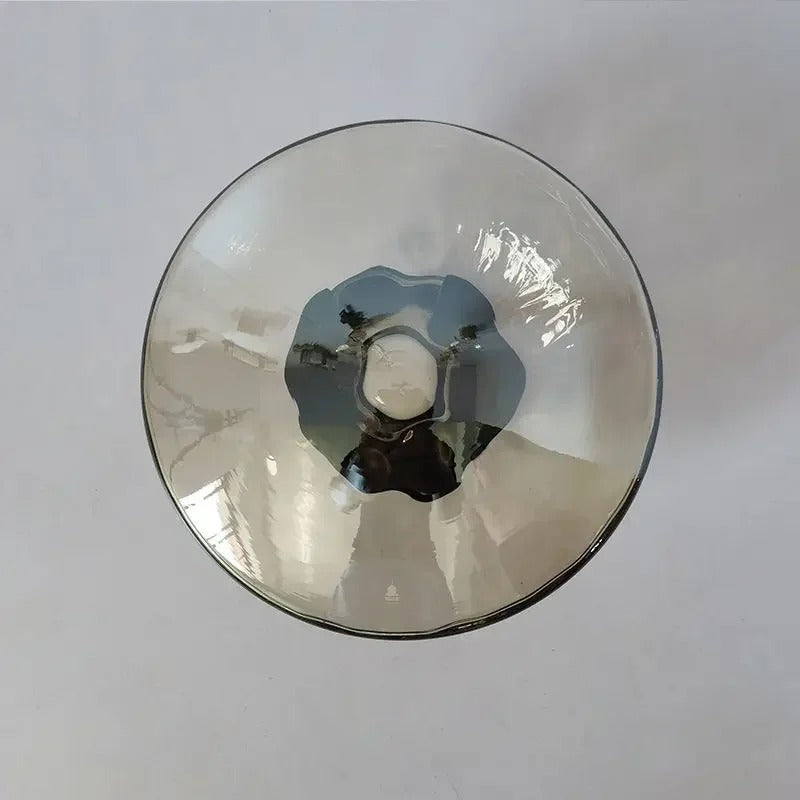 Nordic Glass Wall Lamp With Metal Body For Ambient Lighting NALANI