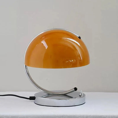 Danish Design Glass Desk Lamp - Modern Mushroom Shaped Lighting NALANI