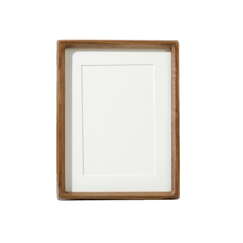 Handcrafted Wood Photo Frame Walnut And Sandalwood Finish NALANI