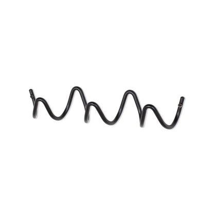 Ocean Wave Wall Hook Wrought Iron Entryway Hanger Mounting Black NALANI