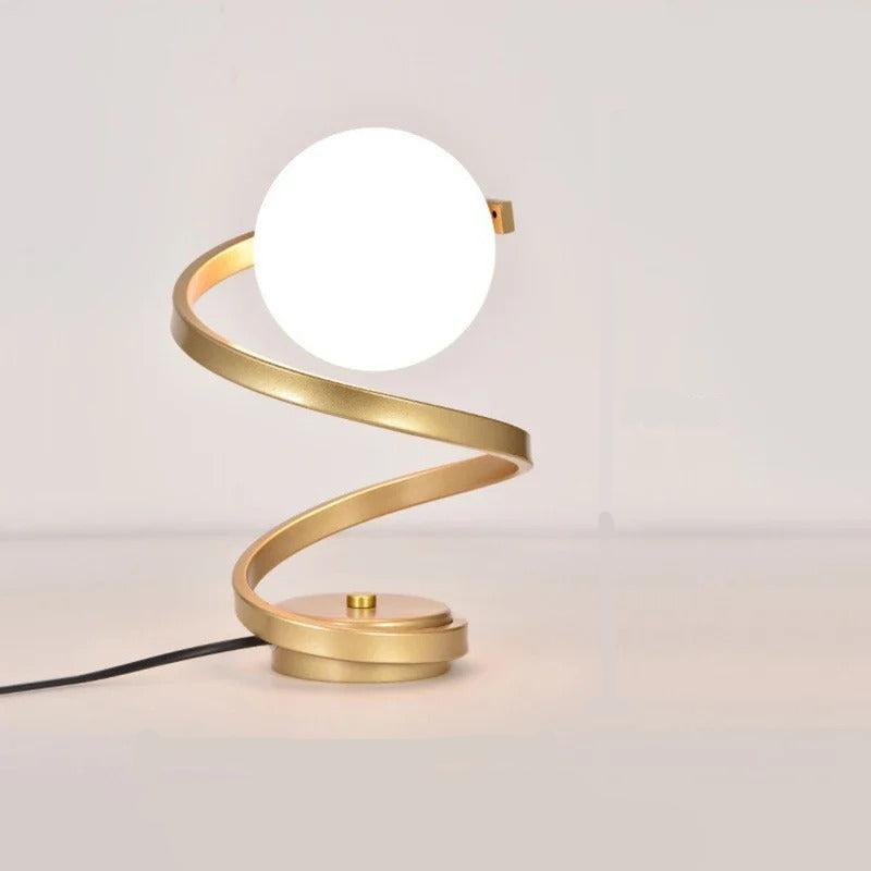 Nordic LED Table Lamp - Retro Elegance for Your Interior Decor Gold NALANI
