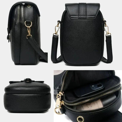 Retro Vegan Leather Small Shoulder Bag For Women Everyday NALANI