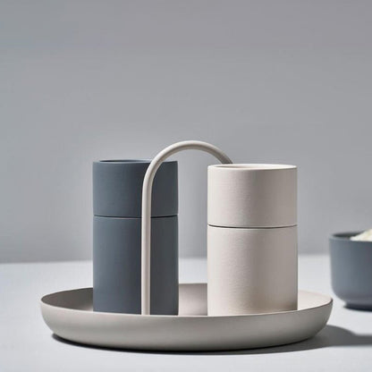 Minimalist Round Decorative Tray for Stylish Home Organization NaLani