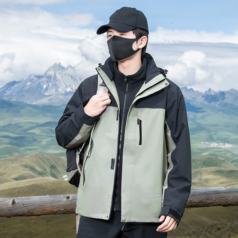 3 In 1 Waterproof Jacket With Removable Lining For Hiking - Nalani - UK Fashion Clothing and Decor