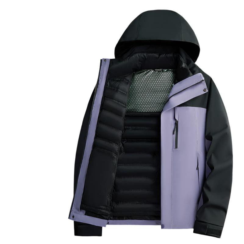 3 In 1 Waterproof Jacket With Removable Lining For Hiking - Nalani - UK Fashion Clothing and Decor