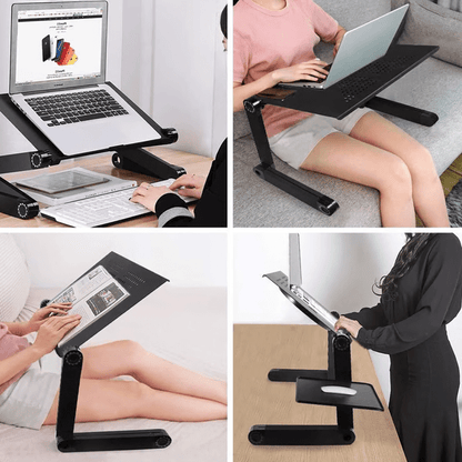 360 Degree Ergonomic Laptop Stand With Adjustable Angles - Nalani - UK Fashion Clothing and Decor