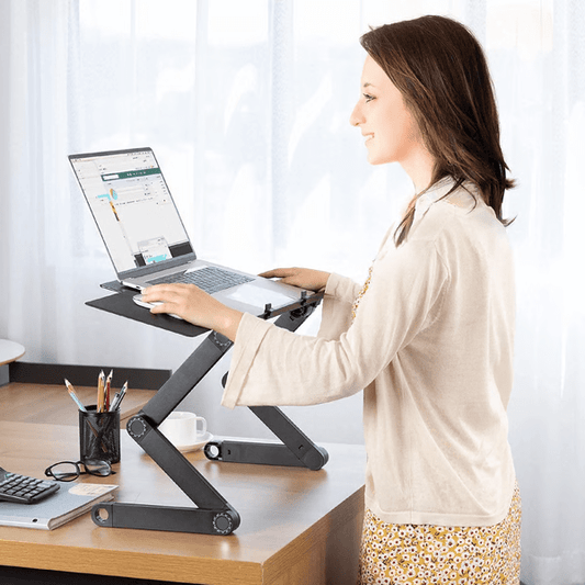 360 Ergonomic Laptop Stand With Detachable Mouse Plate For Desk - Nalani - UK Fashion Clothing and Decor