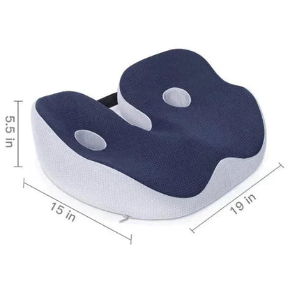 Adjustable Memory Foam Seat Cushion for Tailbone and Back Support - Nalani - UK Fashion Clothing and Decor