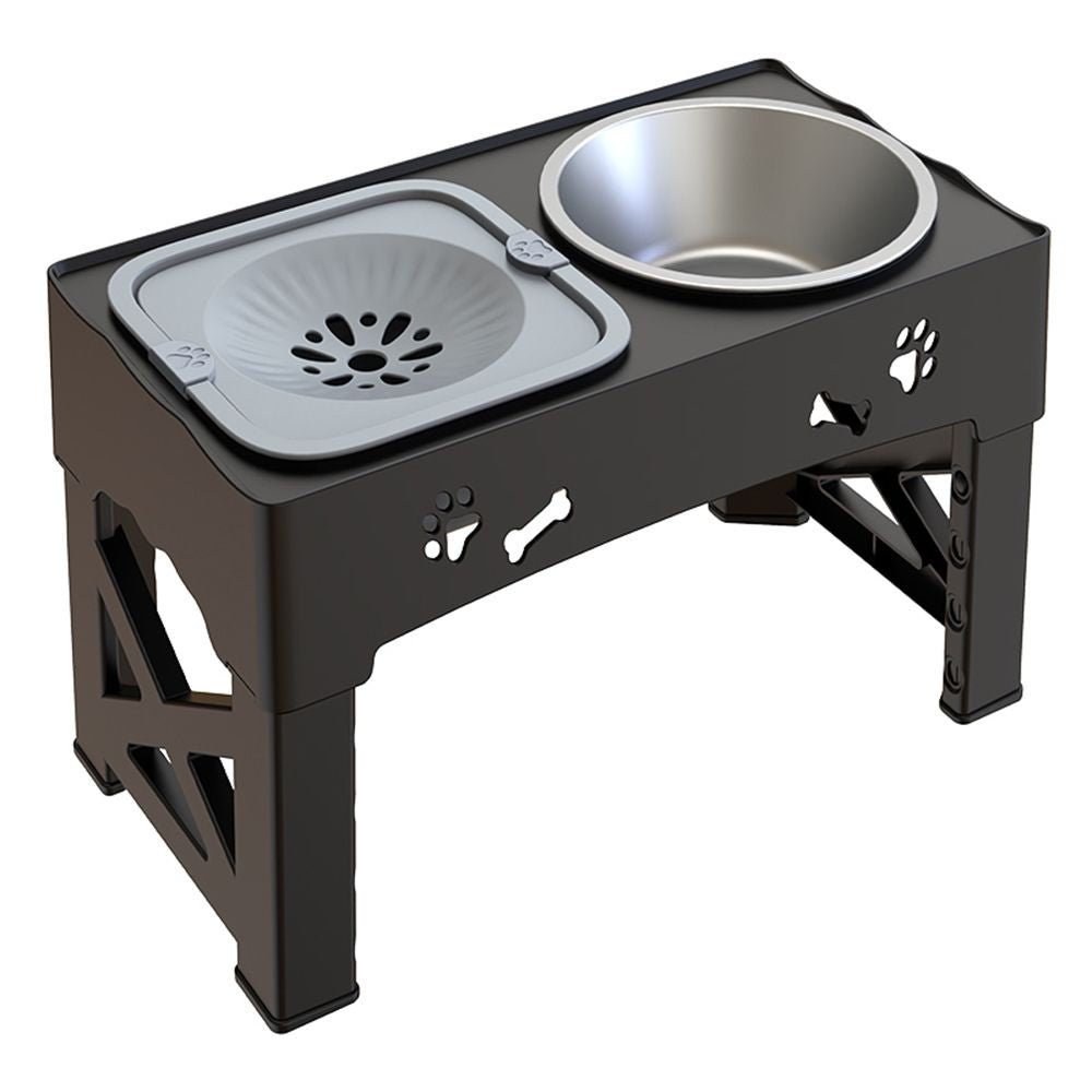 Adjustable Raised Dog Slow Feeder For Elevated Feeding - Nalani - UK Fashion Clothing and Decor