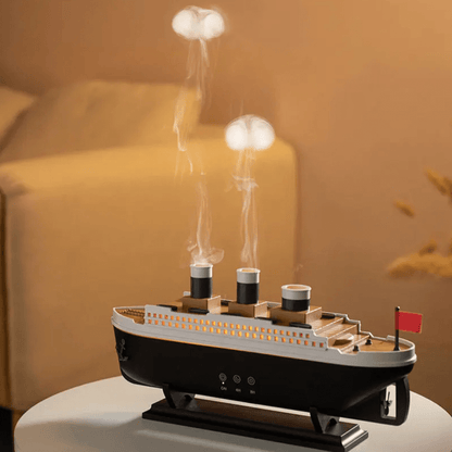 Aroma Diffuser With 250ml Tank And 7 Color LED Lights Relaxation - Nalani - UK Fashion Clothing and Decor