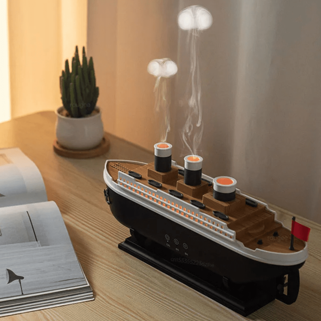 Aroma Diffuser With 250ml Tank And 7 Color LED Lights Relaxation - Nalani - UK Fashion Clothing and Decor