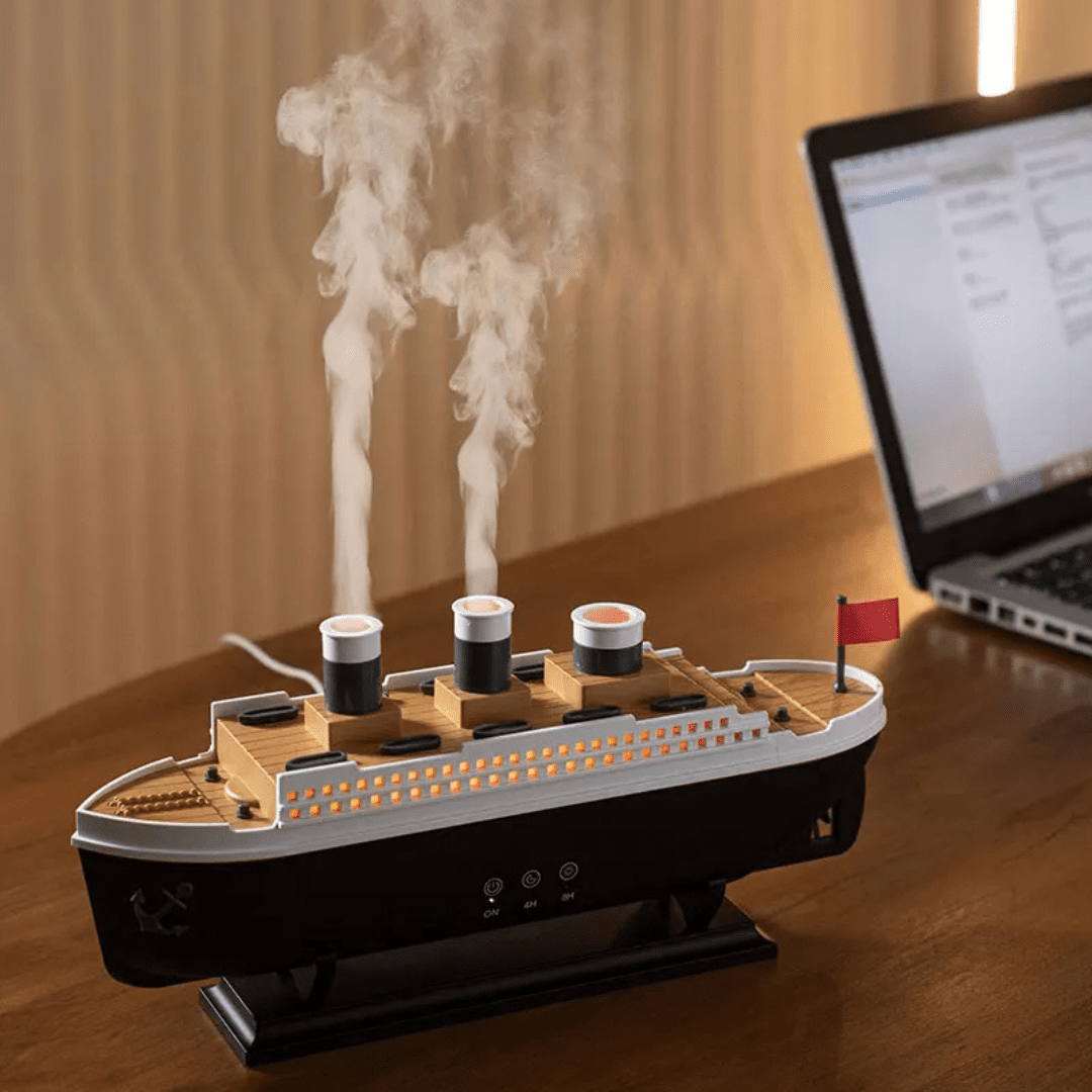 Aroma Diffuser With 250ml Tank And 7 Color LED Lights Relaxation - Nalani - UK Fashion Clothing and Decor