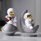 Astronaut Music Instrument Decor Sculpture for Home and Office - Nalani - UK Fashion Clothing and Decor