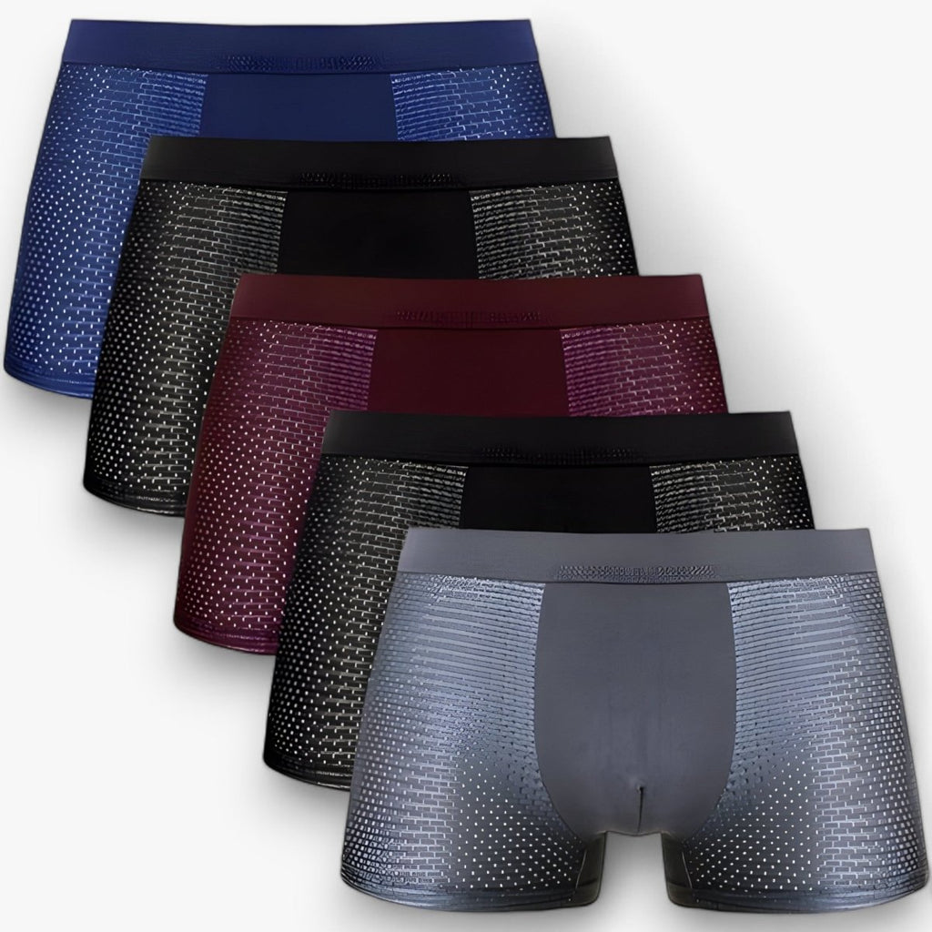 Bamboo Mesh Underwear For Men Comfortable 5 Pack - Nalani - UK Fashion Clothing and Decor