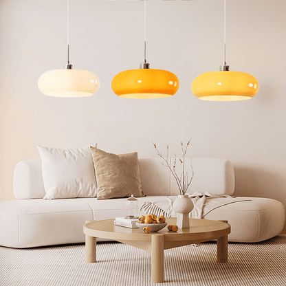 Bauhaus Glass Pendant Lamp Modern Hanging Light Fixture - Nalani - UK Fashion Clothing and Decor