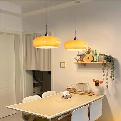 Bauhaus Glass Pendant Lamp Modern Hanging Light Fixture - Nalani - UK Fashion Clothing and Decor