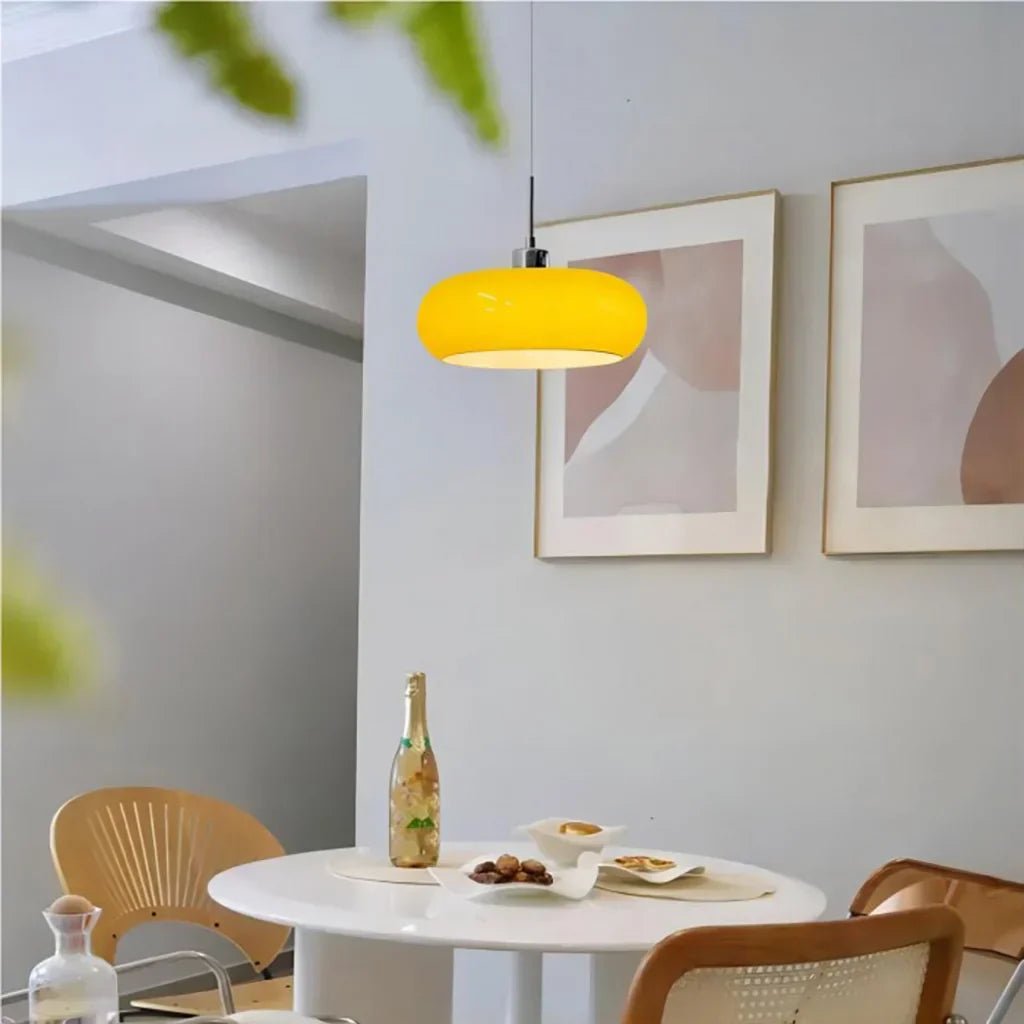 Bauhaus Glass Pendant Lamp Modern Hanging Light Fixture - Nalani - UK Fashion Clothing and Decor