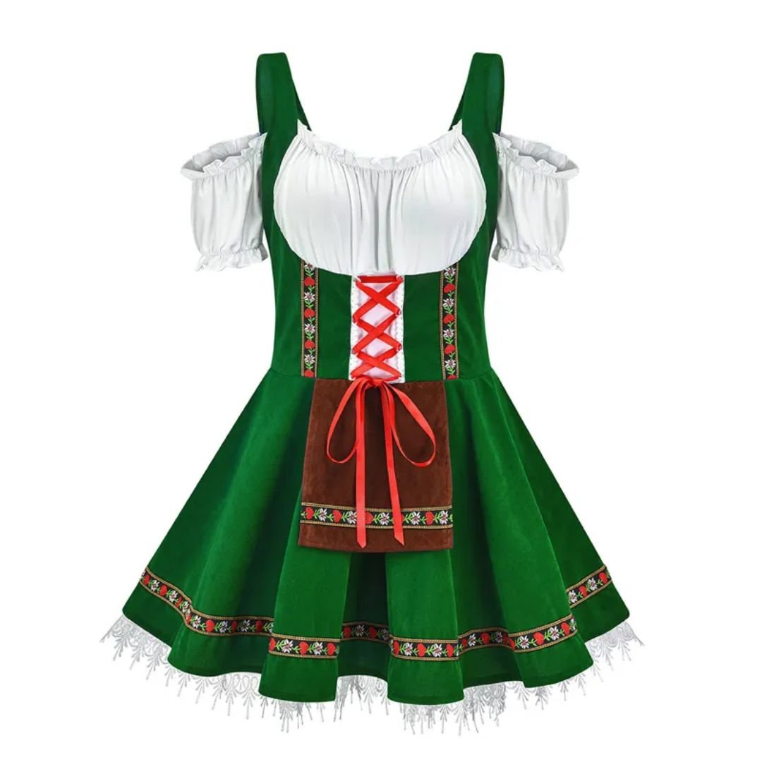Bavarian Dirndl Dress - Oktoberfest & Carnival Fancy Dress Costume - Nalani - Fashion Clothing and Decor