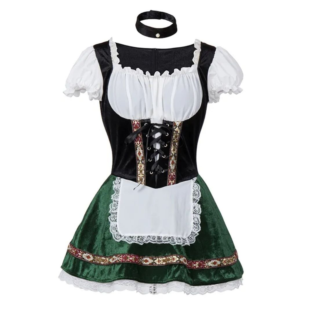 Bavarian Dirndl Dress - Oktoberfest & Carnival Fancy Dress Costume - Nalani - Fashion Clothing and Decor